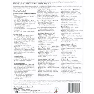 Autumn Gnomes Pattern