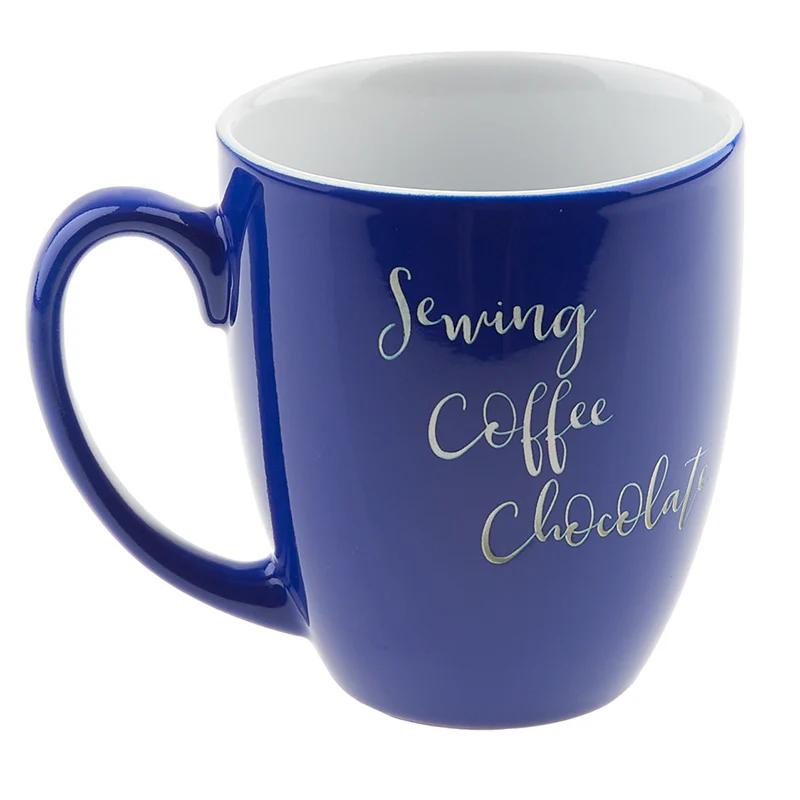 Sewing Coffee Chocolate Bistro Mug
