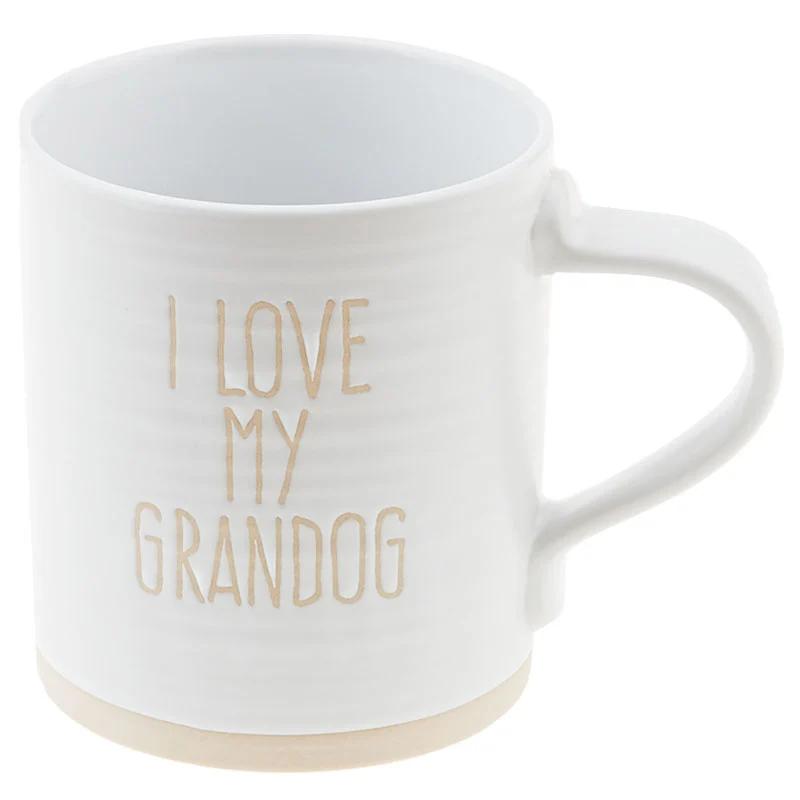 I Love My Grandog Mug