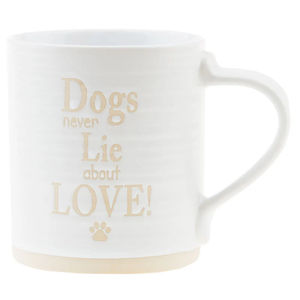 Dogs Never Lie About Love Mug
