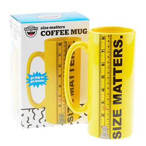 Size Matters Mug - Yellow 30 oz