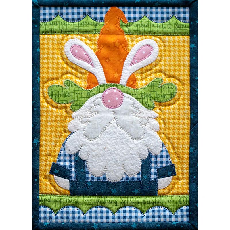 Hoppy Gnome Mug Rug Kit