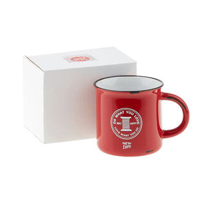 Happy Quilter Camp Mug - Red
