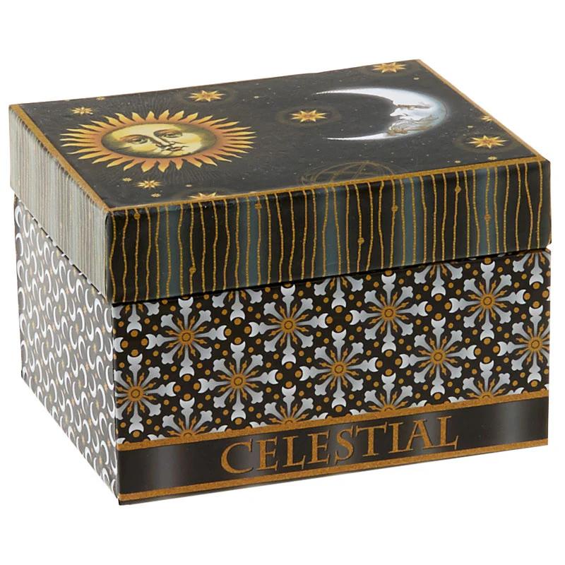 Celestial Coffee Mug with Coaster Panel