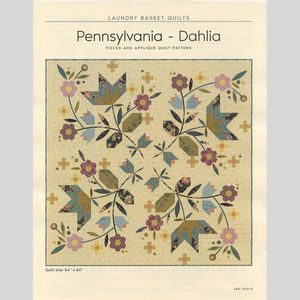 Pennsylvania - Dahlia Quilt Pattern