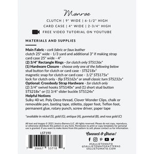 Monroe Clutch and Card Case Pattern