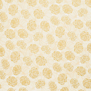 Sweet Pumpkin Spice - Pumpkins Natural Metallic Yardage