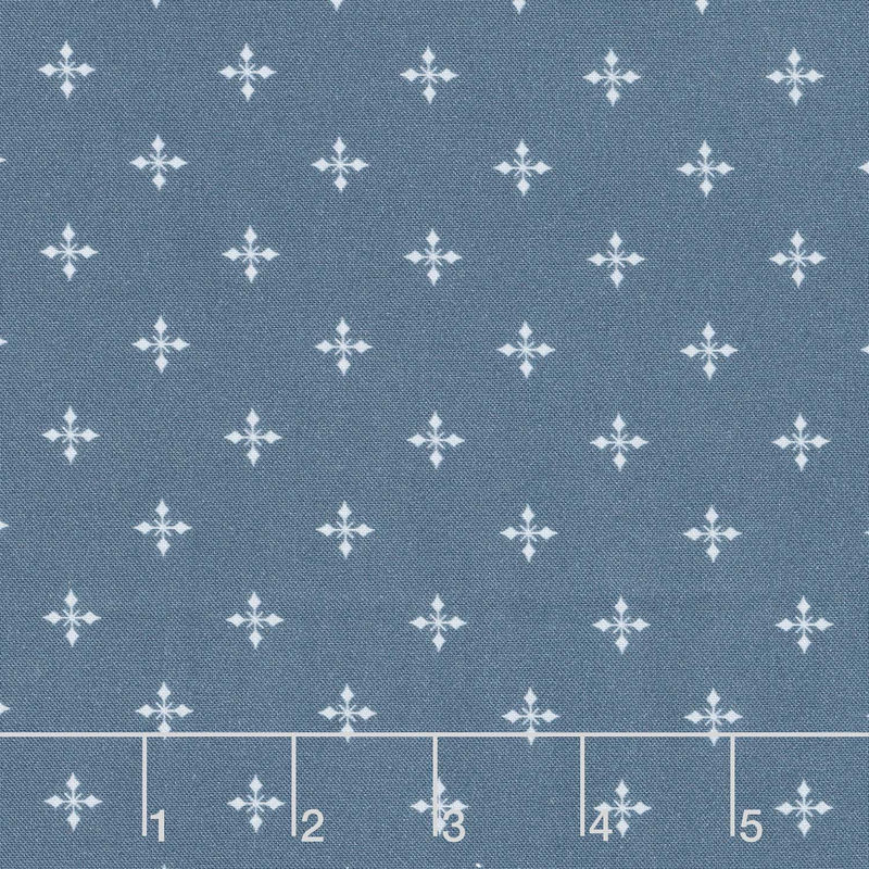 Bentley’s Snowflakes - Sparkle Slate Yardage