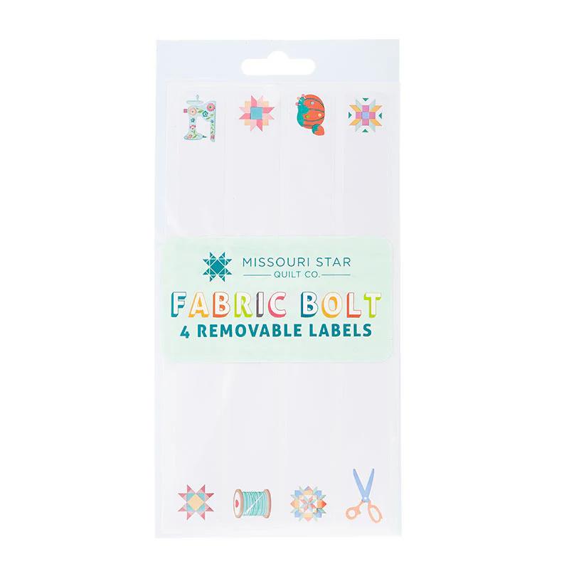 Missouri Star Removable Large Bolt Labels - 4 Pack