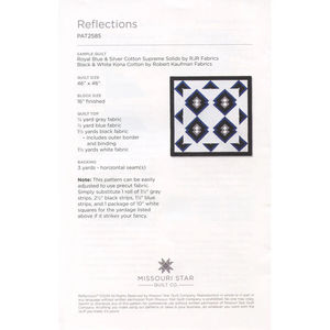 Reflections Quilt Pattern by Missouri Star