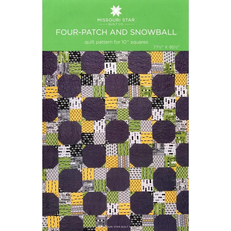 Four Patch and Snowball Pattern by Missouri Star