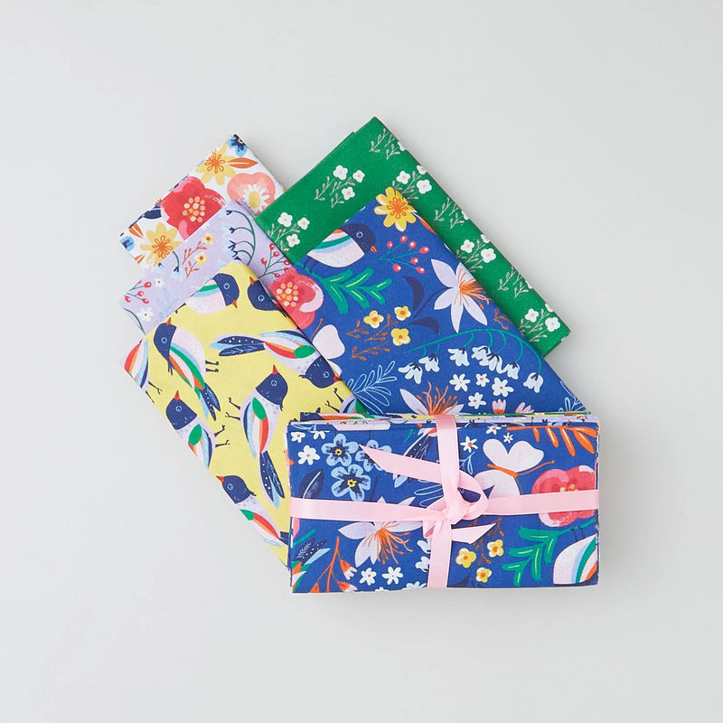 All A Flutter Favorites 5 Piece Fat Quarter Bundle
