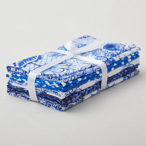 All About Blues Favorites 5 Piece Fat Quarter Bundle