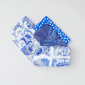 All About Blues Favorites 5 Piece Fat Quarter Bundle