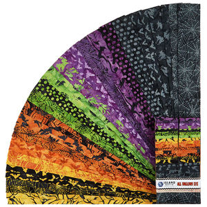 All Hallows Eve Batiks Strips