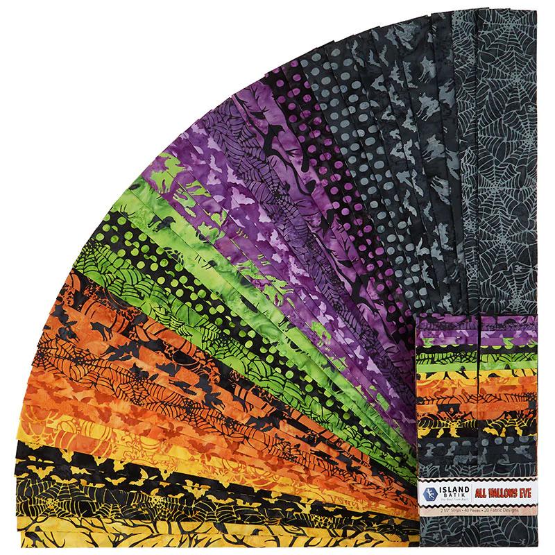 All Hallows Eve Batiks Strips