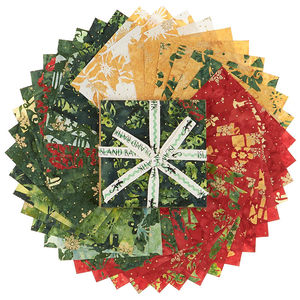 All Is Bright Batiks Metallic Stamps