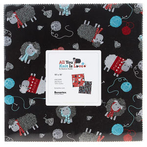 All You Knit is Love Favorites 10" Squares