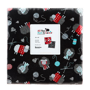 All You Knit is Love Favorites 10" Squares