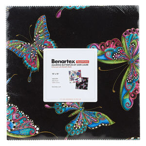 Alluring Butterflies 10" Squares