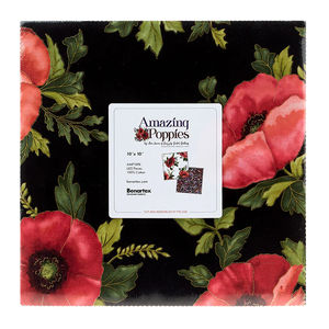 Amazing Poppies 10" Squares