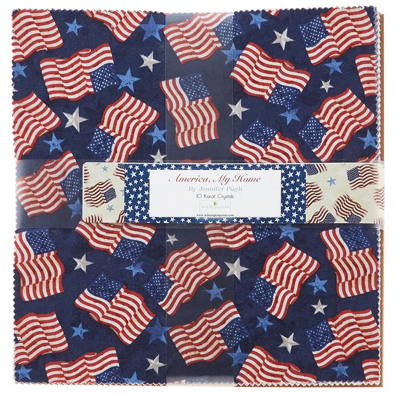 America, My Home 10 Karat Crystals