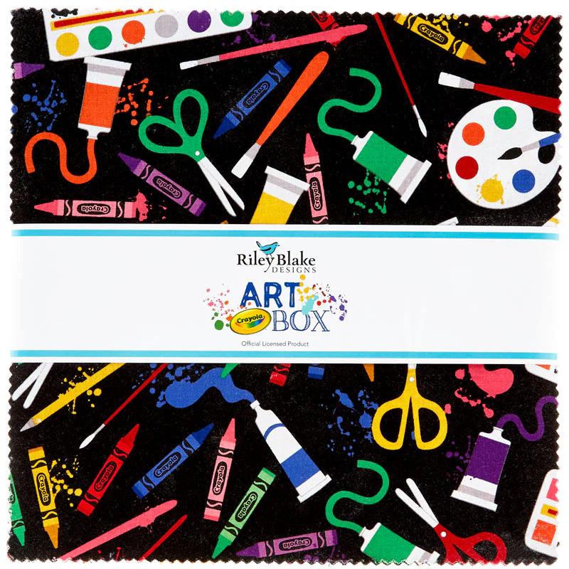 Art Box Crayola 10" Stackers