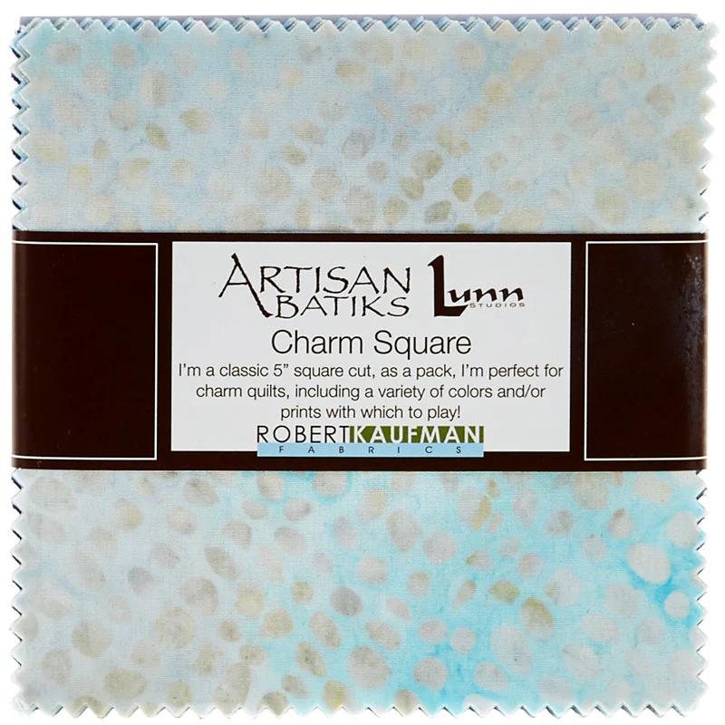 Artisan Batiks - Aqua Spa Charm Pack