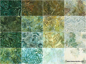 Artisan Batiks - Color Source 6 Ten Squares