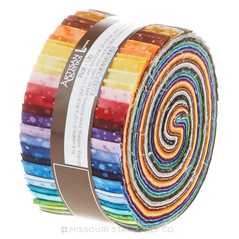 Artisan Batiks - Elementals Dot Explosion Roll Up