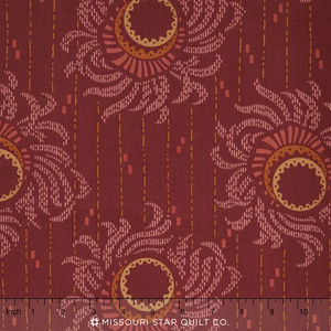 Downton Abbey - The Lord and Lady Collection Red Wallpaper Yardage