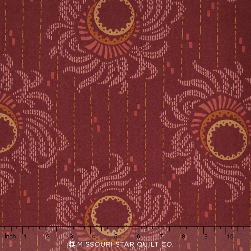 Downton Abbey - The Lord and Lady Collection Red Wallpaper Yardage