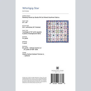 Whirligig Star Quilt Pattern by Missouri Star