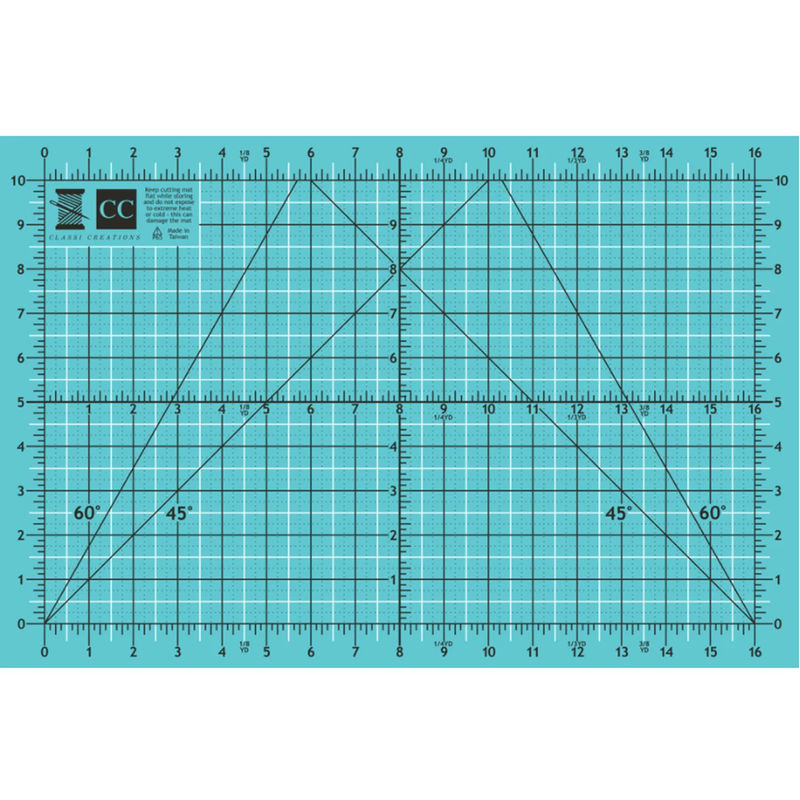 Classi Creations Double Sided Cutting Mat 12" x 18"