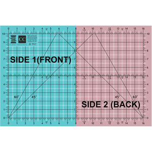 Classi Creations Double Sided Cutting Mat 12" x 18"