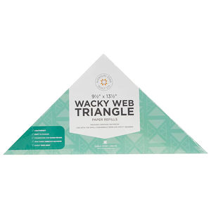 Wacky Web Triangle Paper Refills 9 1/2" x 13 1/2"