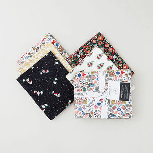 Woodland Christmas A - Favorites 5 Piece Fat Quarter Bundle