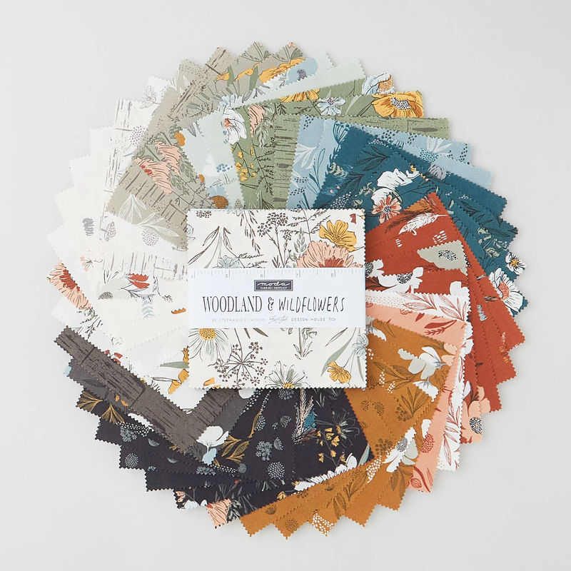 Woodland and Wildflowers Charm Pack