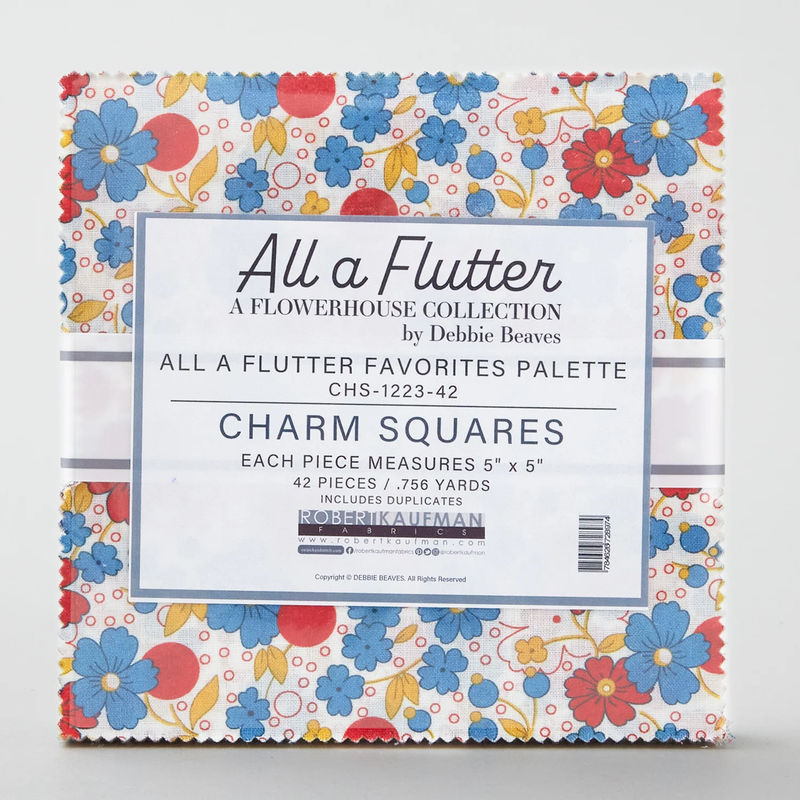 All a Flutter Favorites Charm Square