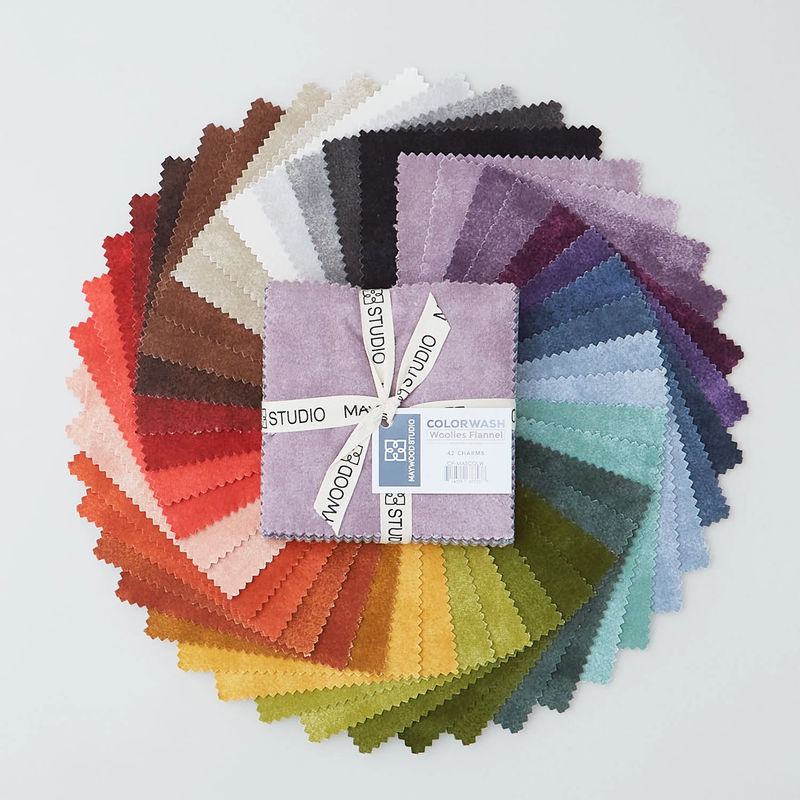 Woolies Flannel - Colorwash Charm Pack