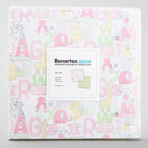 Adorable Alphabet Favorites 10" Squares