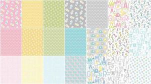 Adorable Alphabet Favorites 21 Piece Fat Quarter Bundle