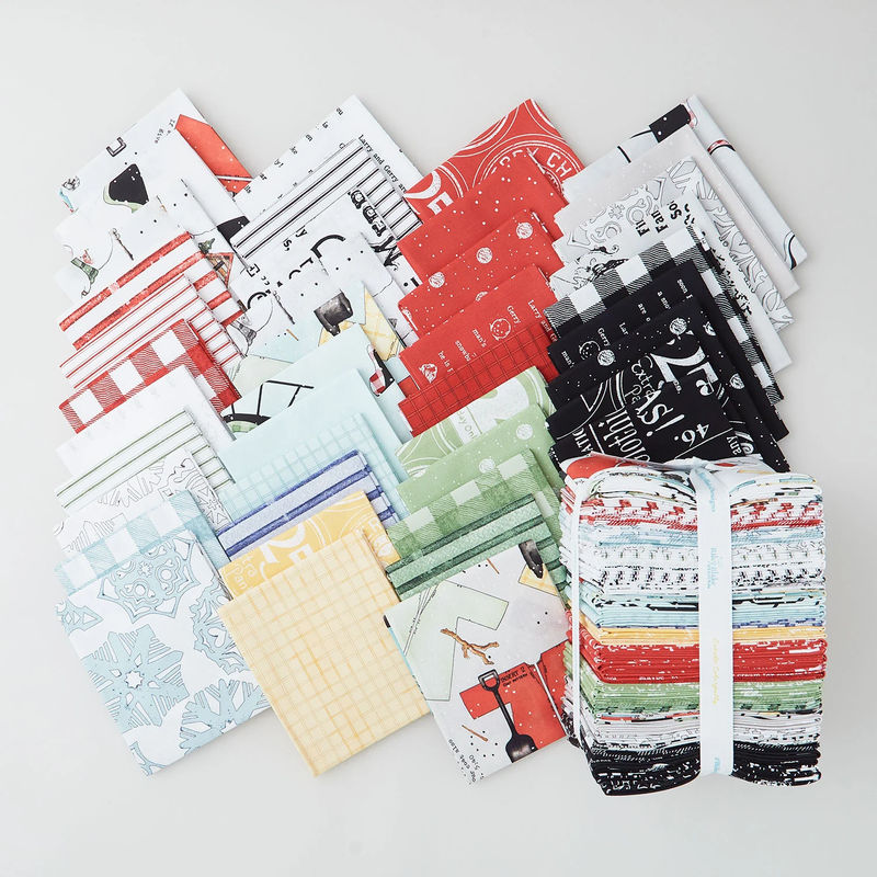 White as Snow Fat Quarter Bundle