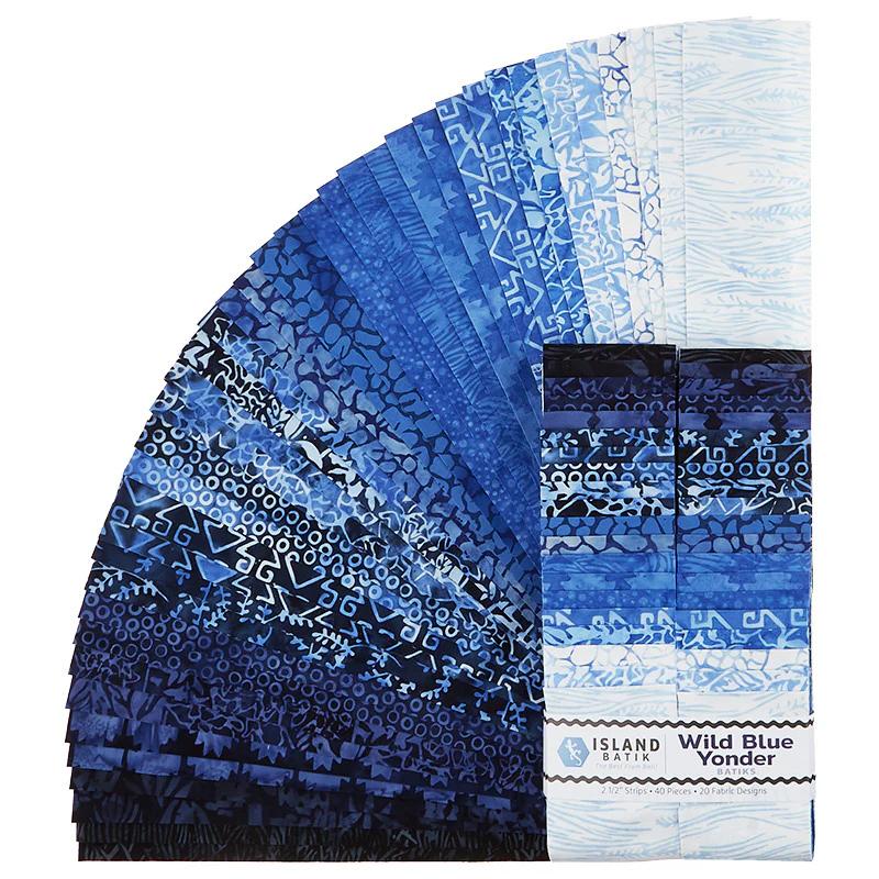 Wild Blue Yonder Favorites Batiks Strips