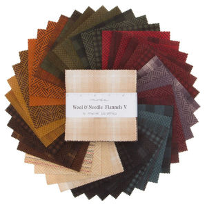 Wool & Needle Flannels V Charm Pack