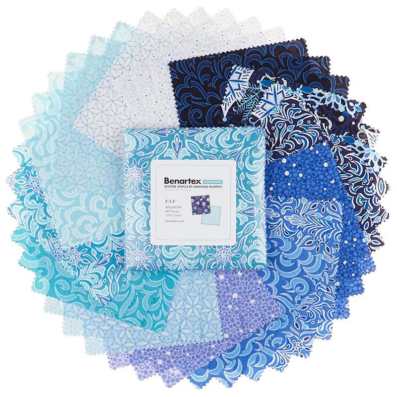 Winter Jewels Favorites 5" Squares