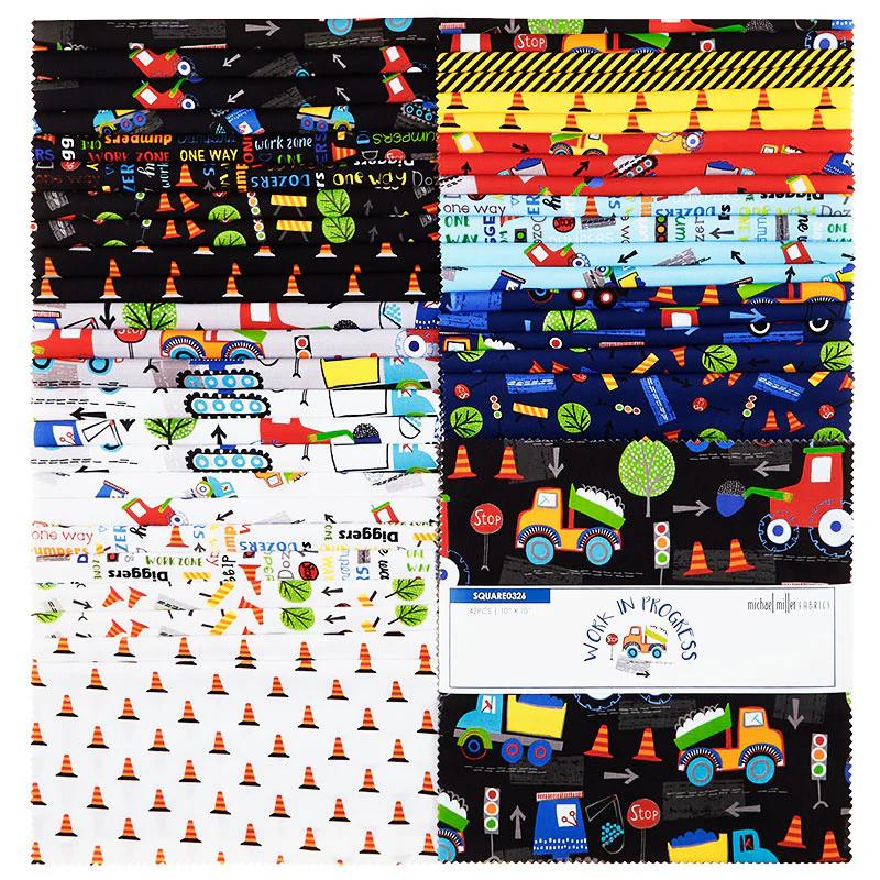 Work in Progress 10" Squares