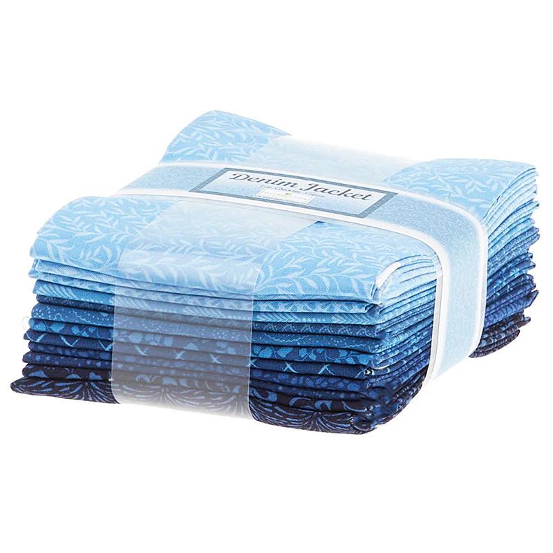 Wilmington Essentials - Denim Jacket Fat Quarter Gems