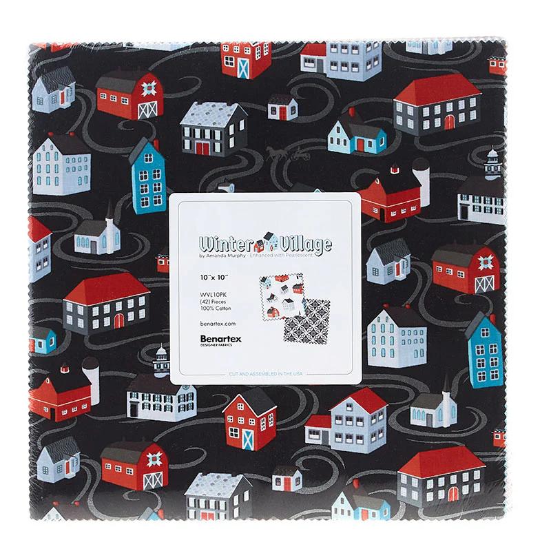 Winter Village Favorites 10" Squares