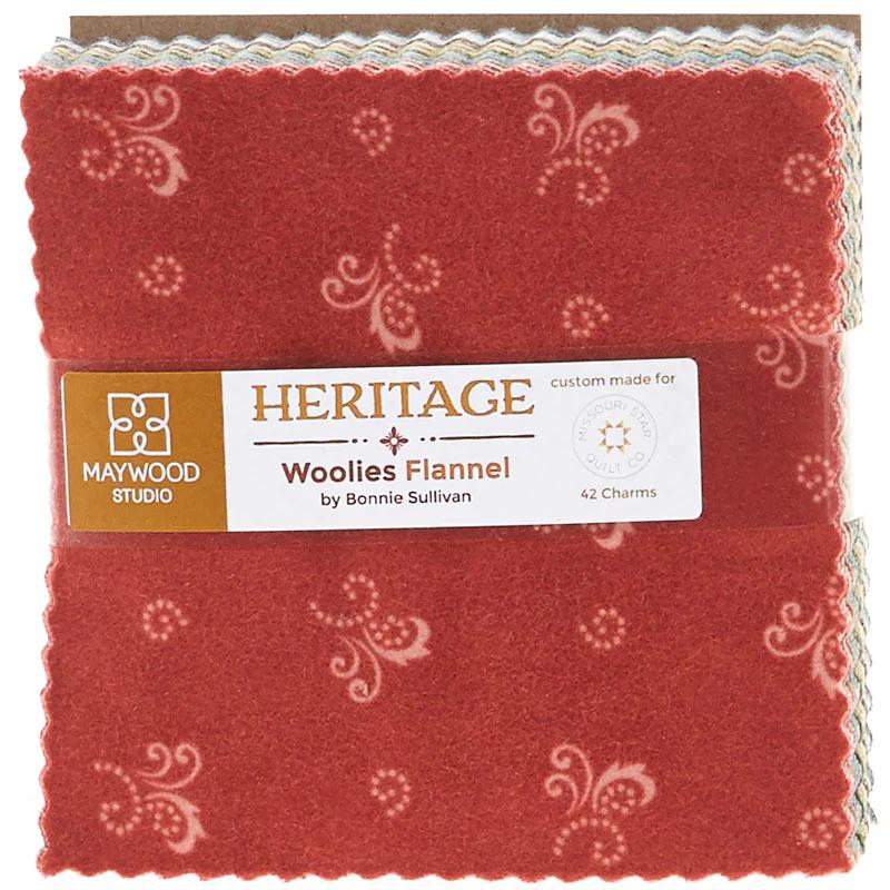 Woolies Heritage Flannel Charm Pack